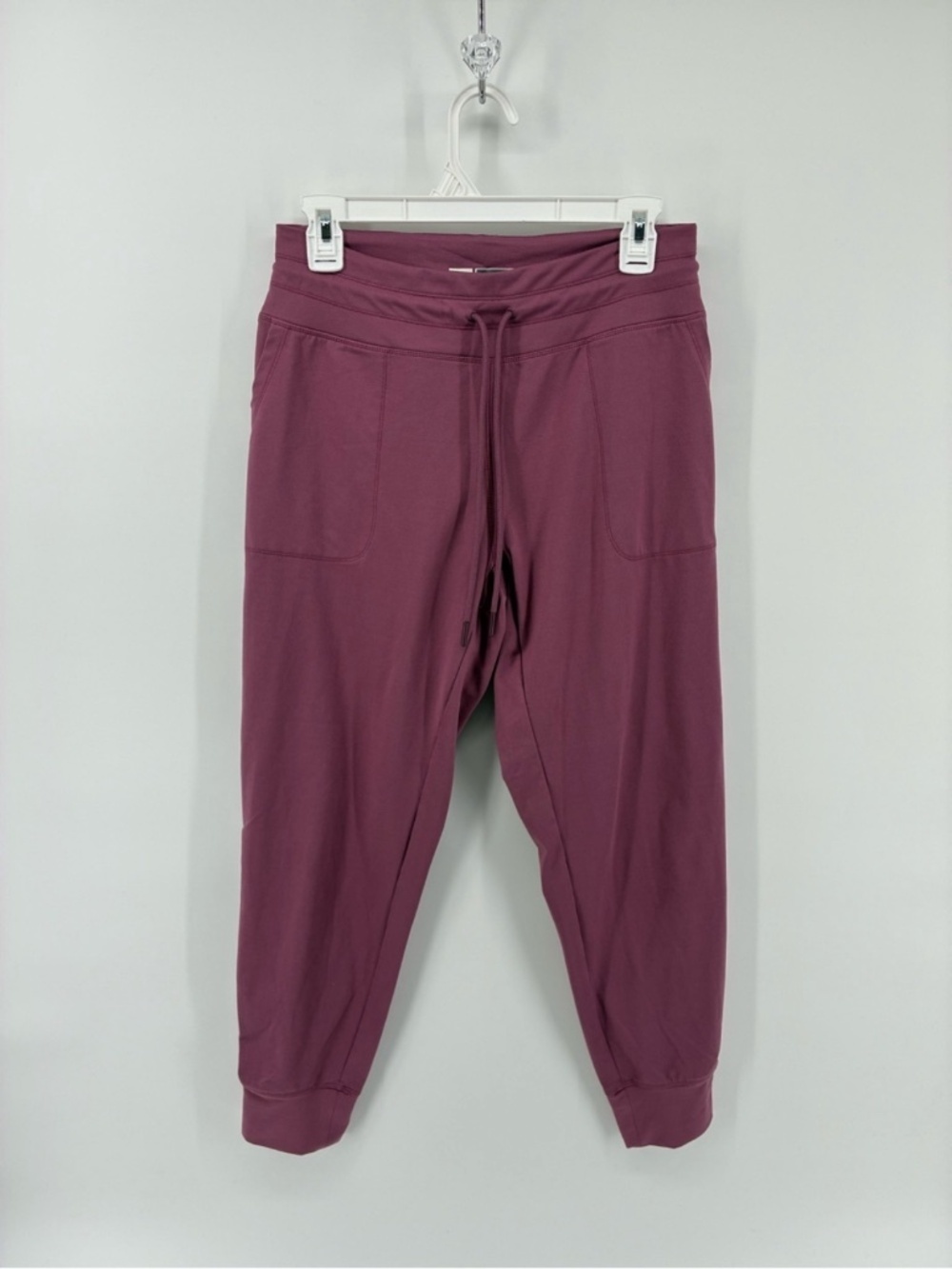 Lole Mauve Track Pants Soft Cuffed Ankles Loungewear
